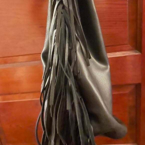 Victoria’s Secret Drawstring Fringe Bag Backpack - Picture 4 of 14